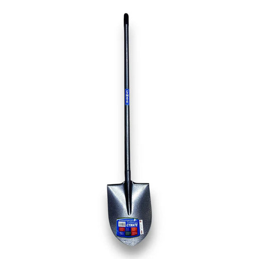 Heavy Duty Round Shovel – Durable Steel with Metal Handle