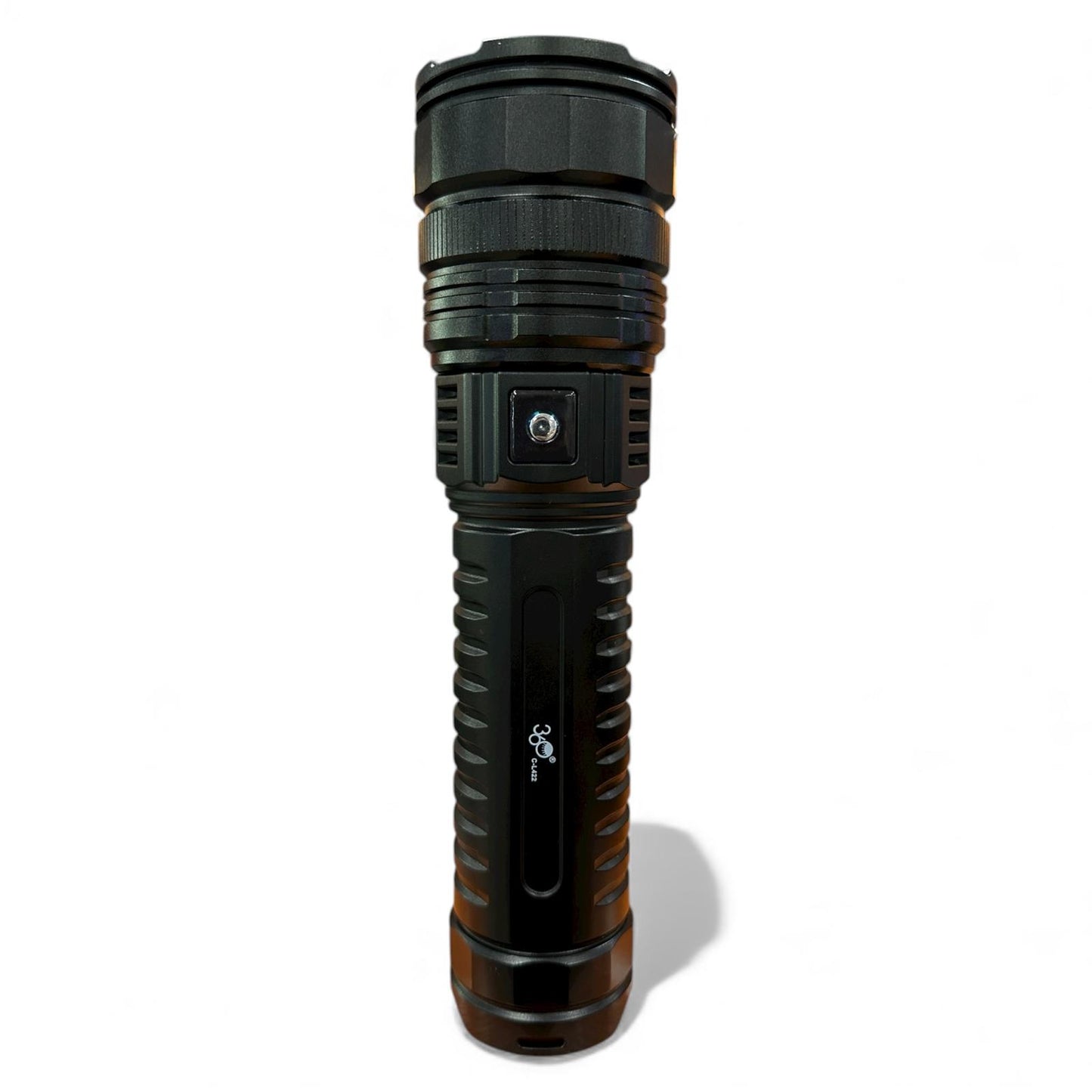 Rechargeable LED Flashlight C-L422 – Long Range USB Torch