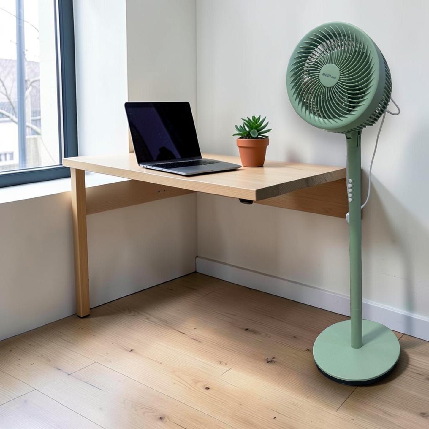 Electric 10" Circulation Fan — 4 Speed Settings, Wide Angle Airflow