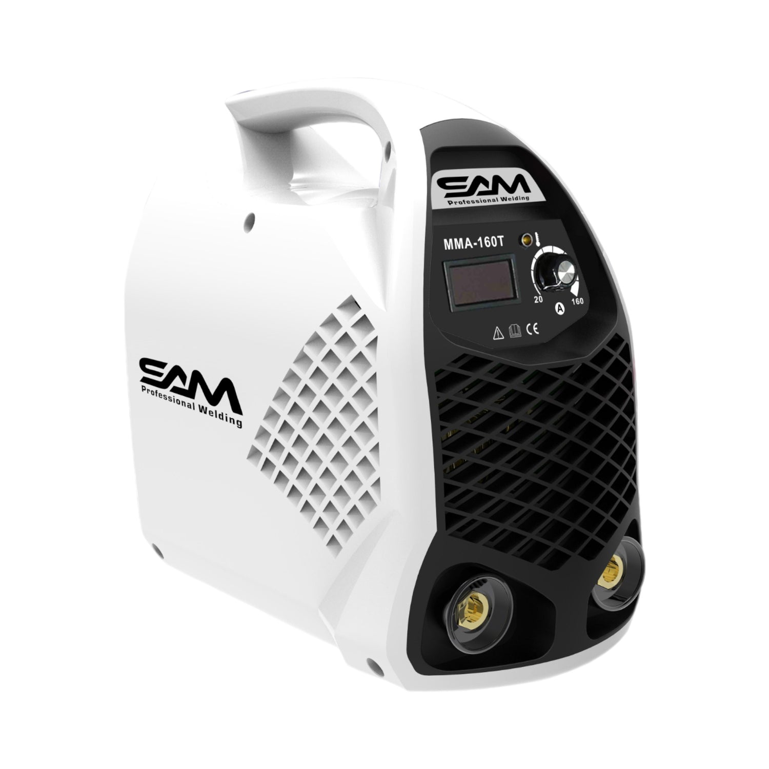 Welding Machine 160A MS53638 SAM, a compact and portable welder designed for industrial-grade welding with efficient performance for various projects.