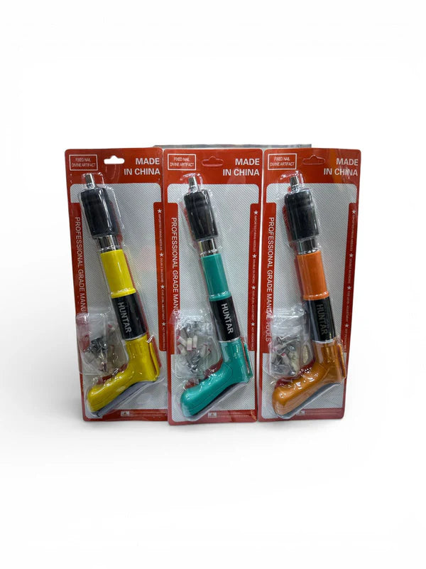 Steel Nail Gun Pins – Blister Card Pack Mixed Colours