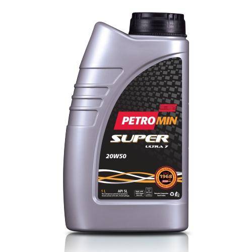 Petromin Super Ultra 7 Engine Oil 20W50, API SL – 1L