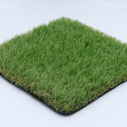Close-up view of Artificial Grass Roll 40mm (2M x 25M), showcasing its realistic and lush green texture, perfect for a low-maintenance outdoor lawn.