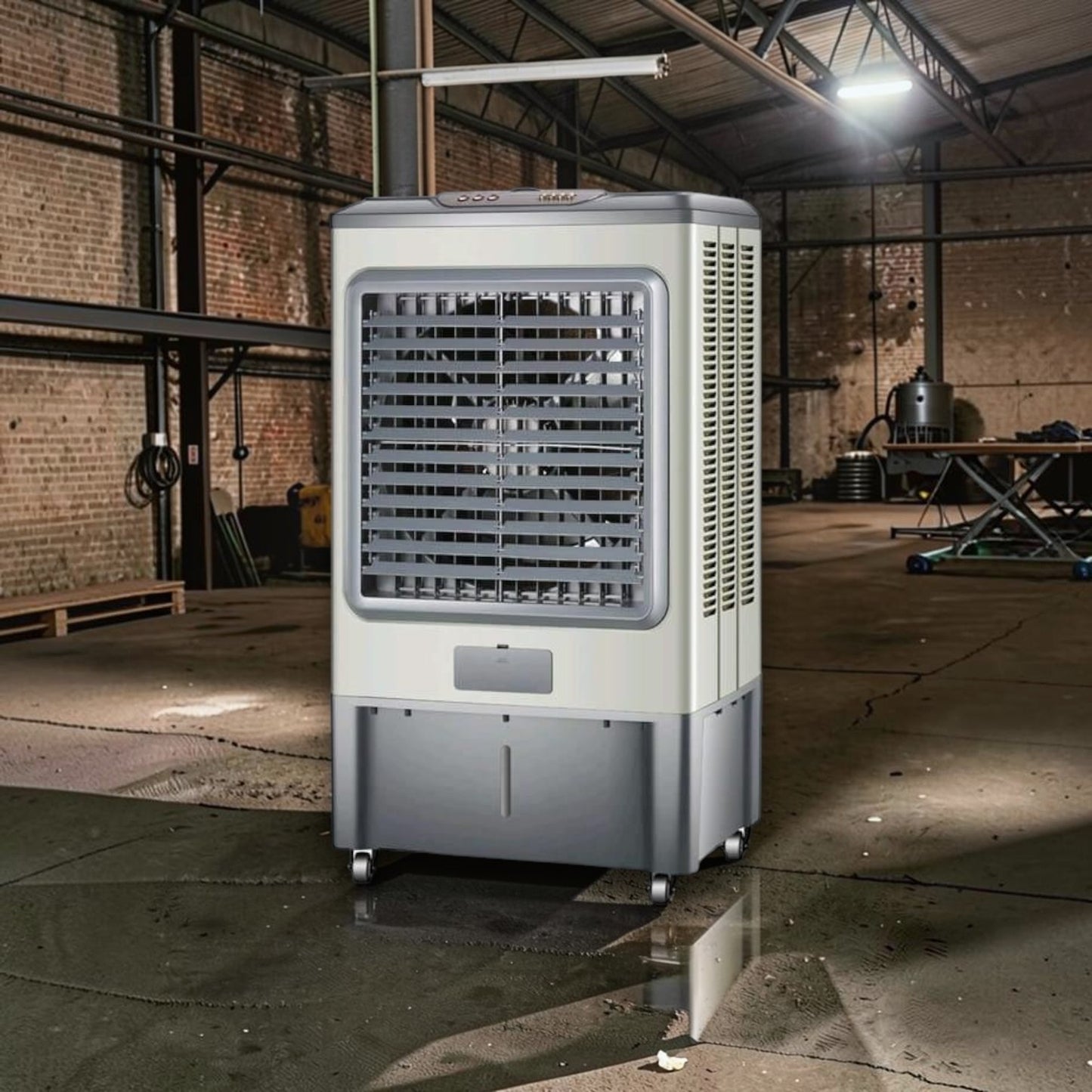 Industrial Metal Air Cooler 70L — 450W Powerful Cooling for Large Spaces (1 Year Warranty)