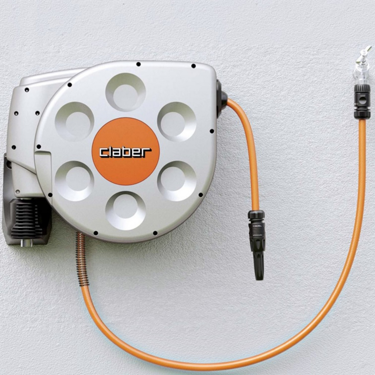 Claber Rotoroll Evolution 30M Automatic Hose Reel – Wall Mount