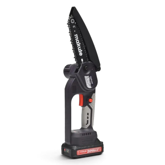 Makute Cordless Mini Chain Saw 20V — CEC06-B, 650W, 153mm Bar, Battery & Charger Included (6 Months Warranty)