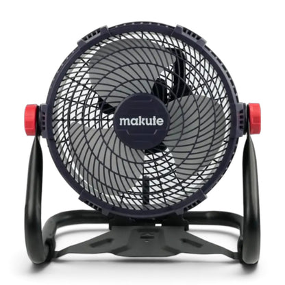 Makute Cordless Lithium Fan 20V — CLF121-12, 11.5H Runtime, Works With & Without Battery (1 Year Warranty)