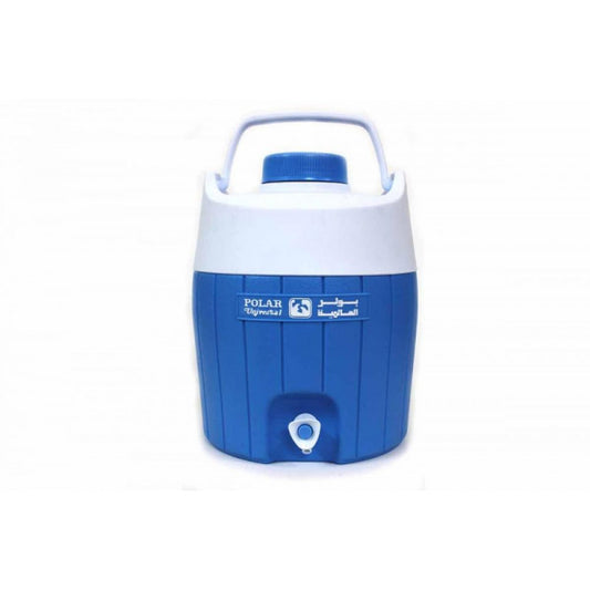 Polar Universal Water Cooler in blue and white design, perfect for home or office hydration solutions.