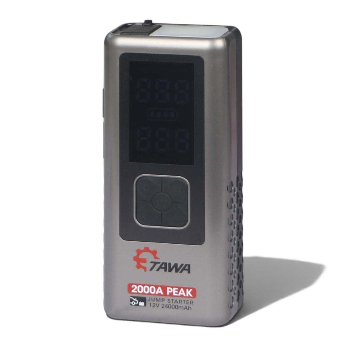 Tawa Super Jump Starter 2000A — K72, 24000mAh Power Bank, Air Compressor & Emergency Light (1 Year Warranty)