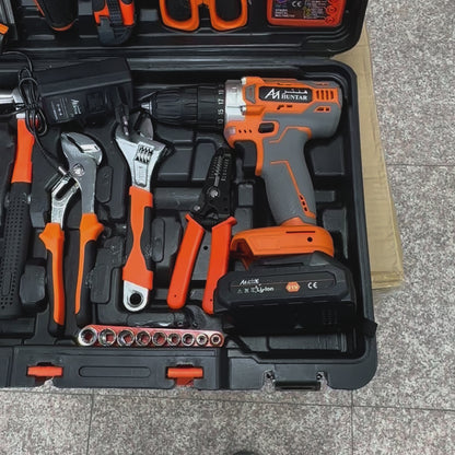 Cordless Drill 253 pcs Set 21V MS531905 Huntar