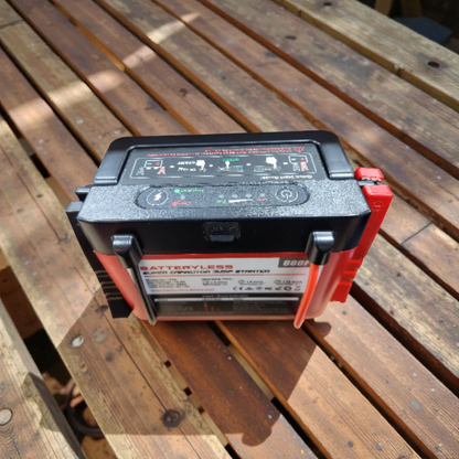 Batteryless Super Capacitor Jump Starter – Ultra-Safe Car Engine Booster (12V) [1 YEAR WARRANTY]