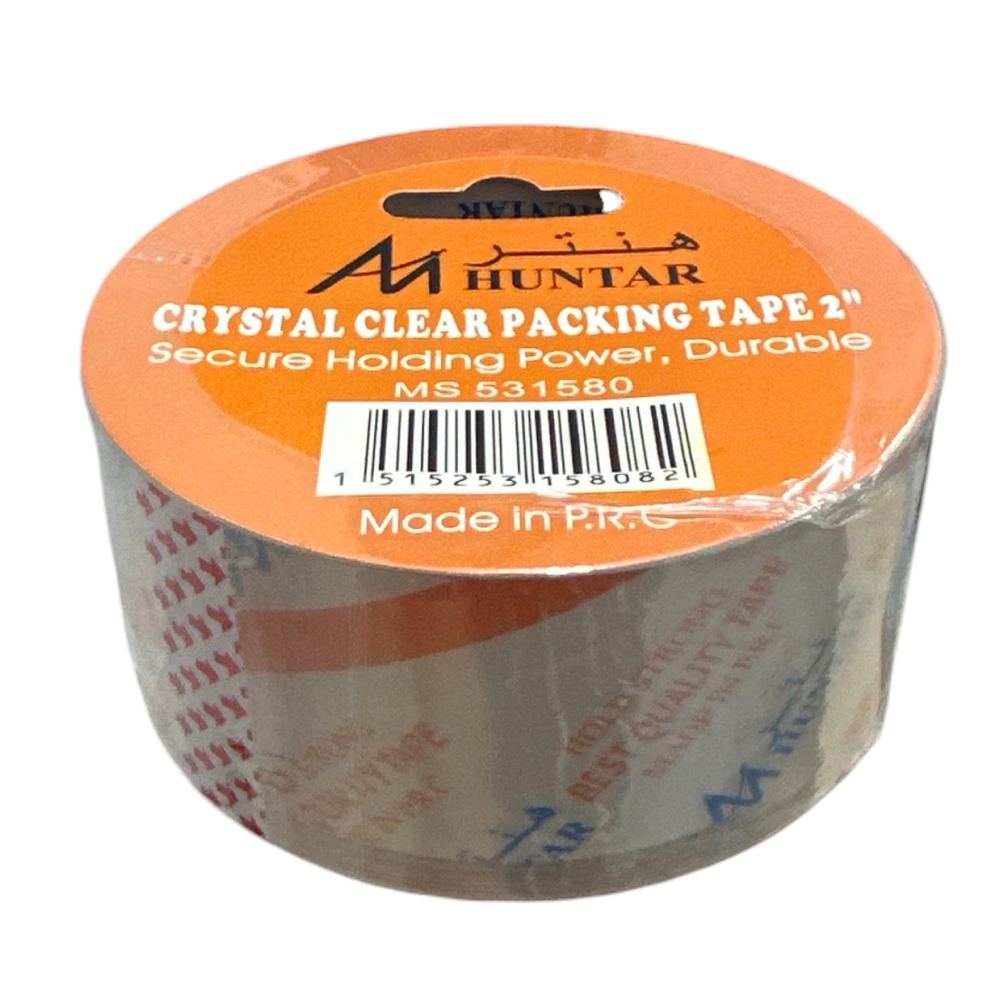 Crystal Clear Packing Tape 2 Inch – Strong Adhesive, Durable Seal